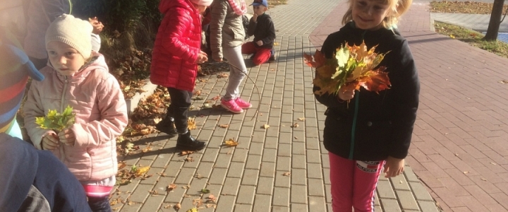 Jesienny spacer starszaków