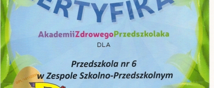 Akademia zdrowego przedszkolaka