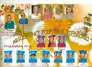 2017/2018 -grupa Biedronki