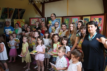 Wręczenie nagród- Gabrysia Wielgo