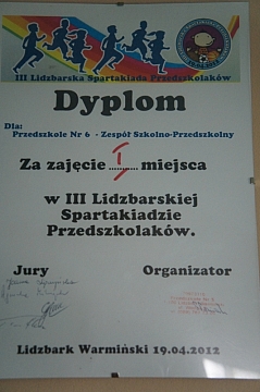 III Spartakiada Przedszkolaków