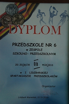 I Spartakiada Przedszkolaków 2010