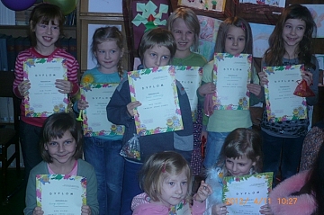 Uczestnicy konkursu ,,Mam talent"