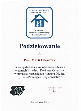 Podziękowanie