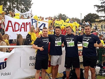 Team Cieśliński, któremu kibicowaliśmy  walcząc jednocześnie o nagrodę dla najlepszych kibiców