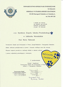 Podziękowanie